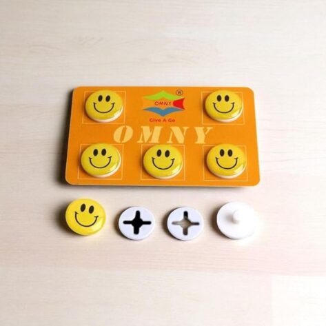 OMNY Race Bib Clips Set of 5 - Smilely 02 - omny ago