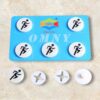 OMNY Race Bib Clips Set of 5 - Running