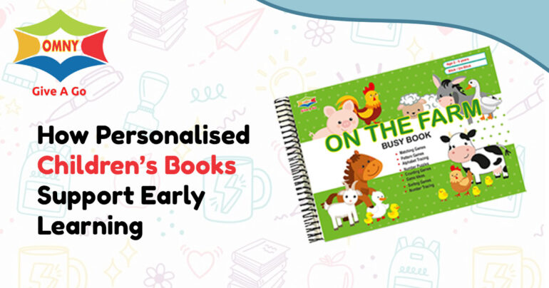 How Personalised Children’s Books Support Early Learning