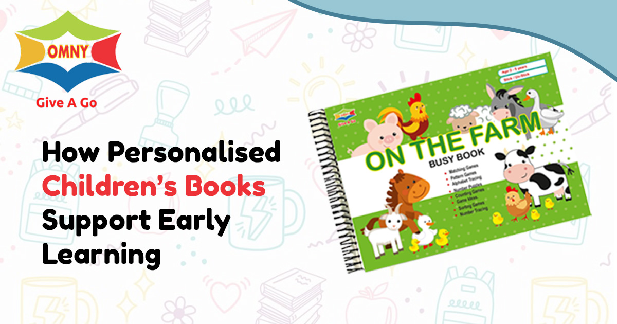 How Personalised Children’s Books Support Early Learning