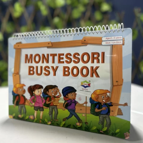 Montessori Busy Book + Magic Water Book Combo 01 - Omny Ago